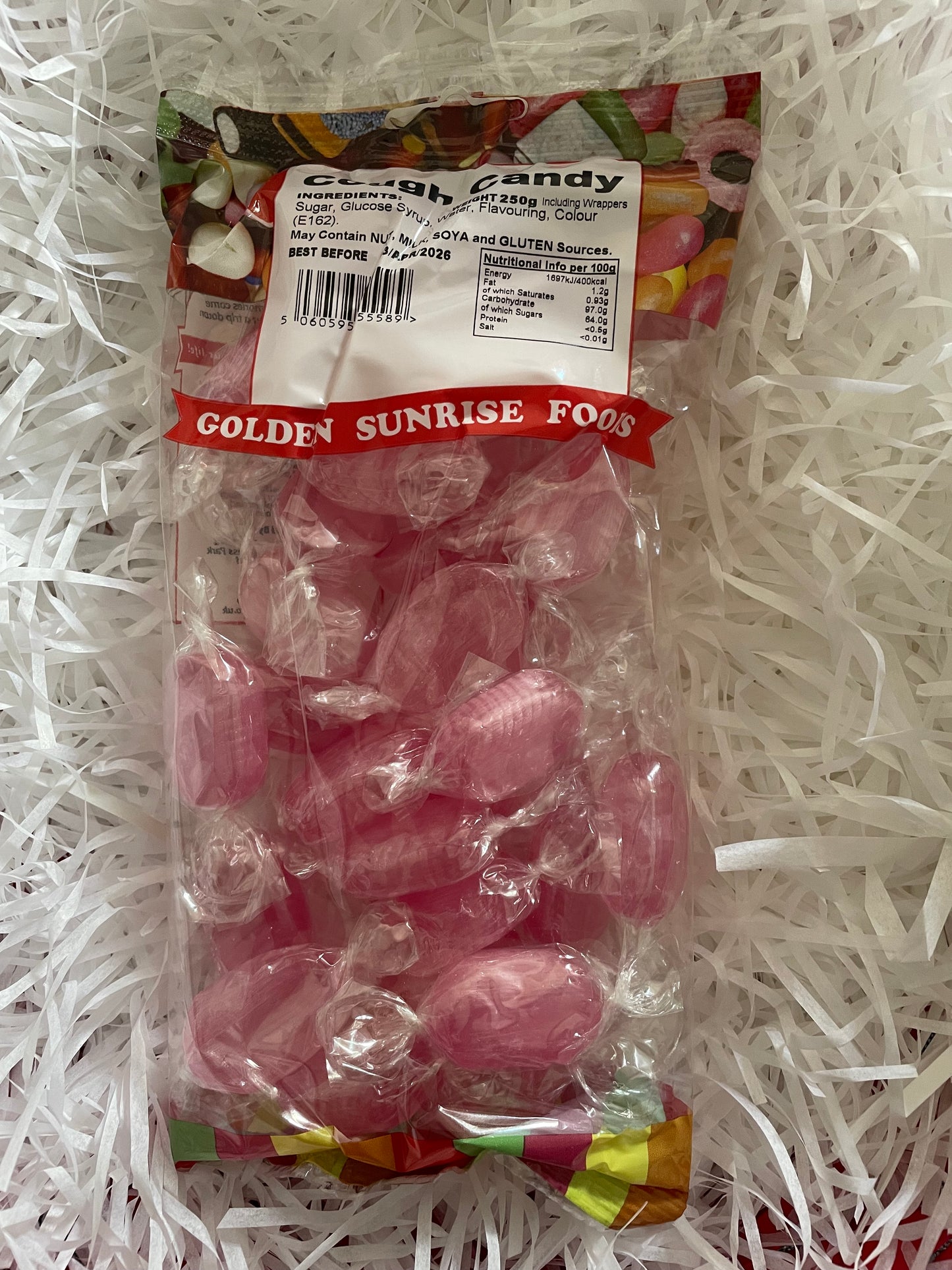 Cough Candy: Cough Candy – A Soothing, Traditional Favourite - 250g