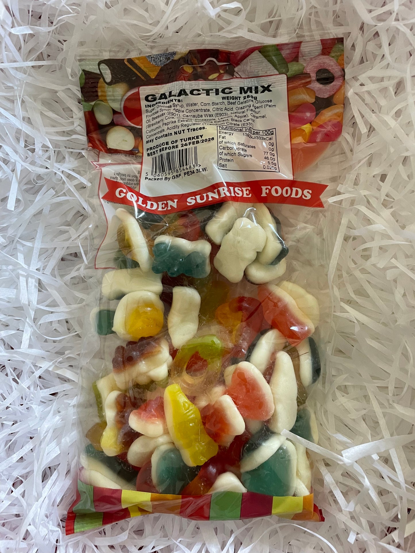 Galactic Mix – A Chewy Collection of Foam and Gummy Delights - 280g
