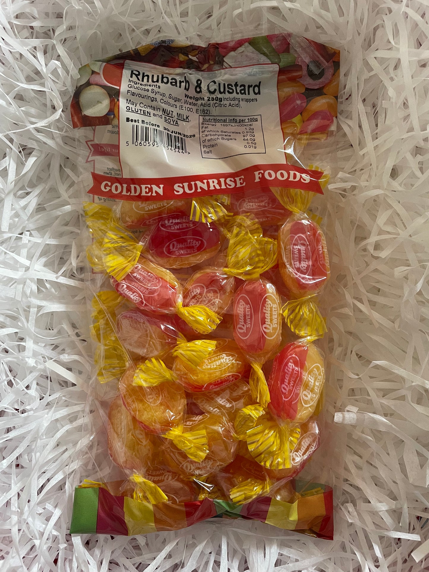 Rhubarb & Custard - 250g