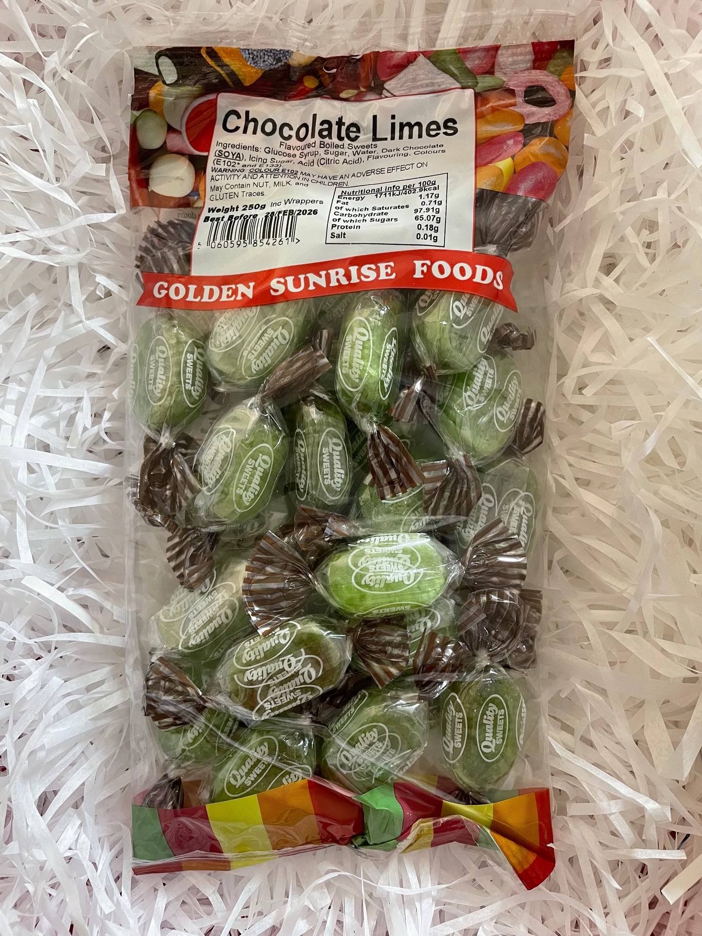 Chocolate Limes – A Zesty and Sweet Surprise - 250g