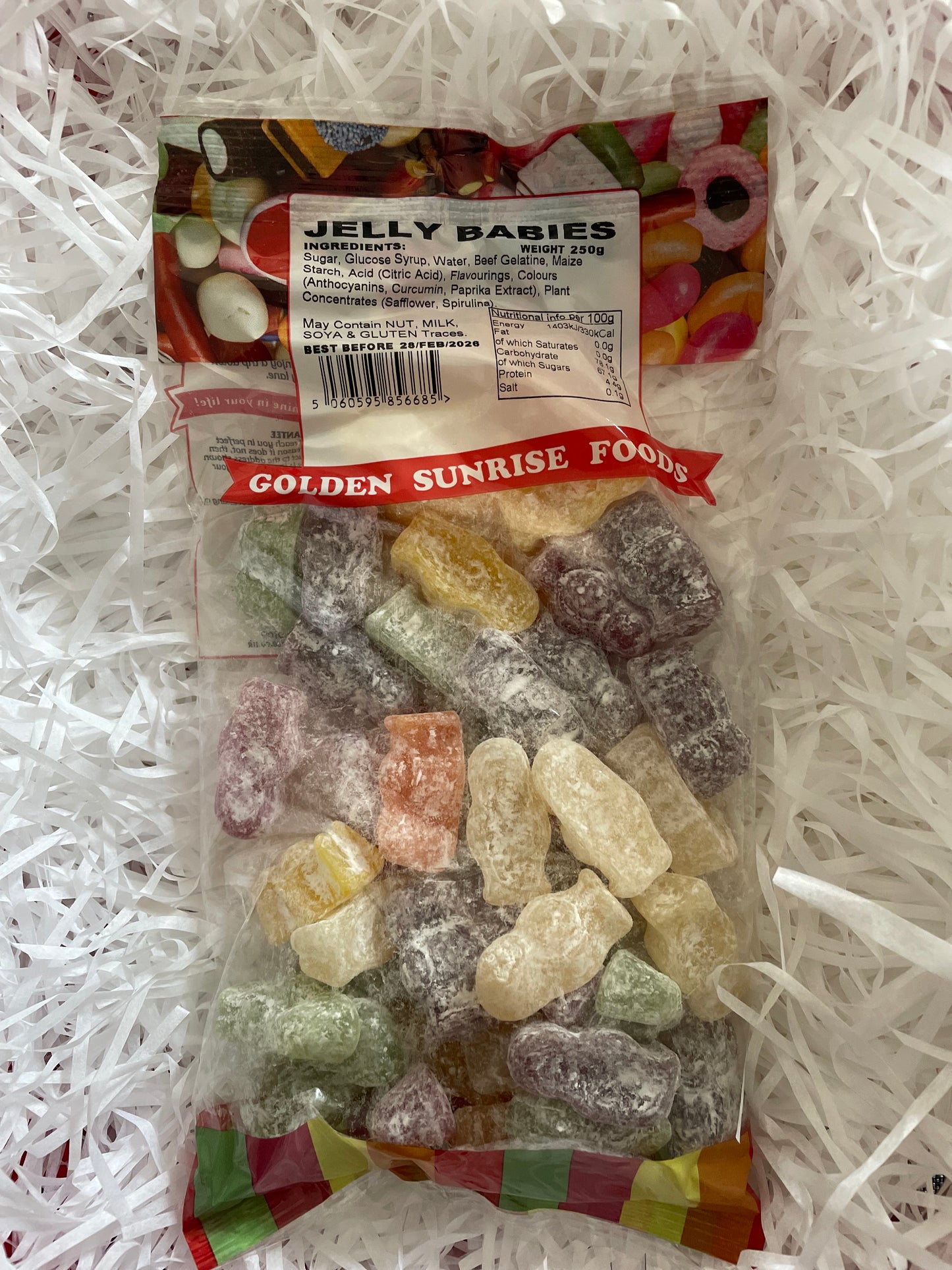 Traditional Jelly Babies – A Nostalgic Sweet Sensation - 250g