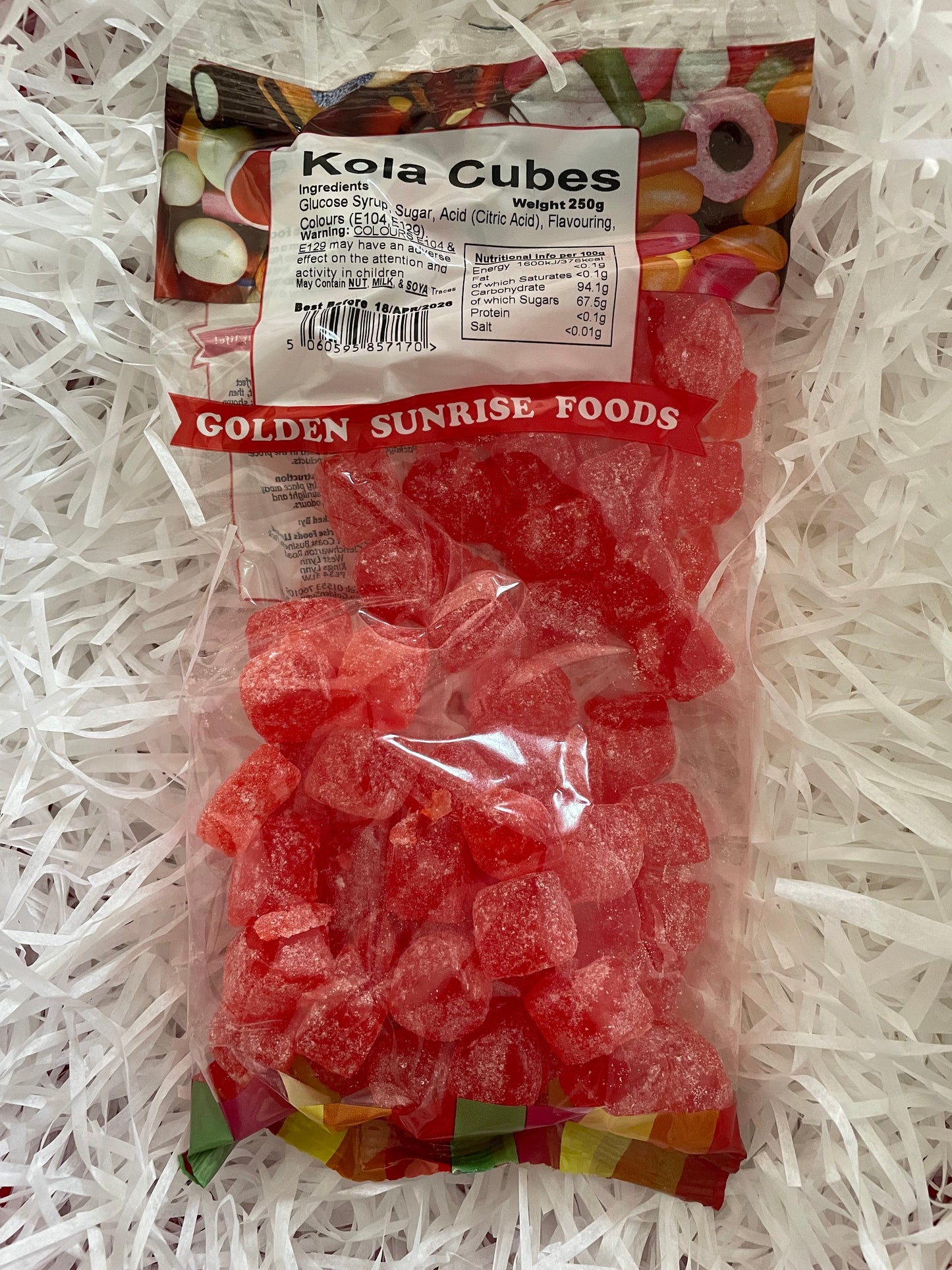 Kola Cubes – A Retro Fizzy Treat - 250g