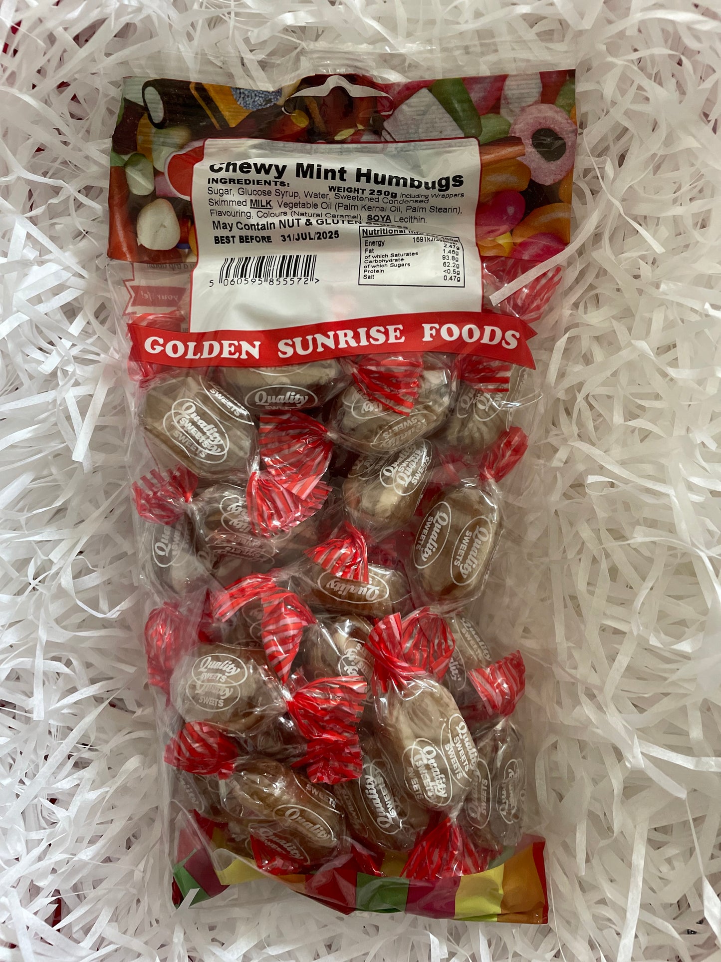 Chewy Mint Humbugs – A Classic with a Twist - 250g