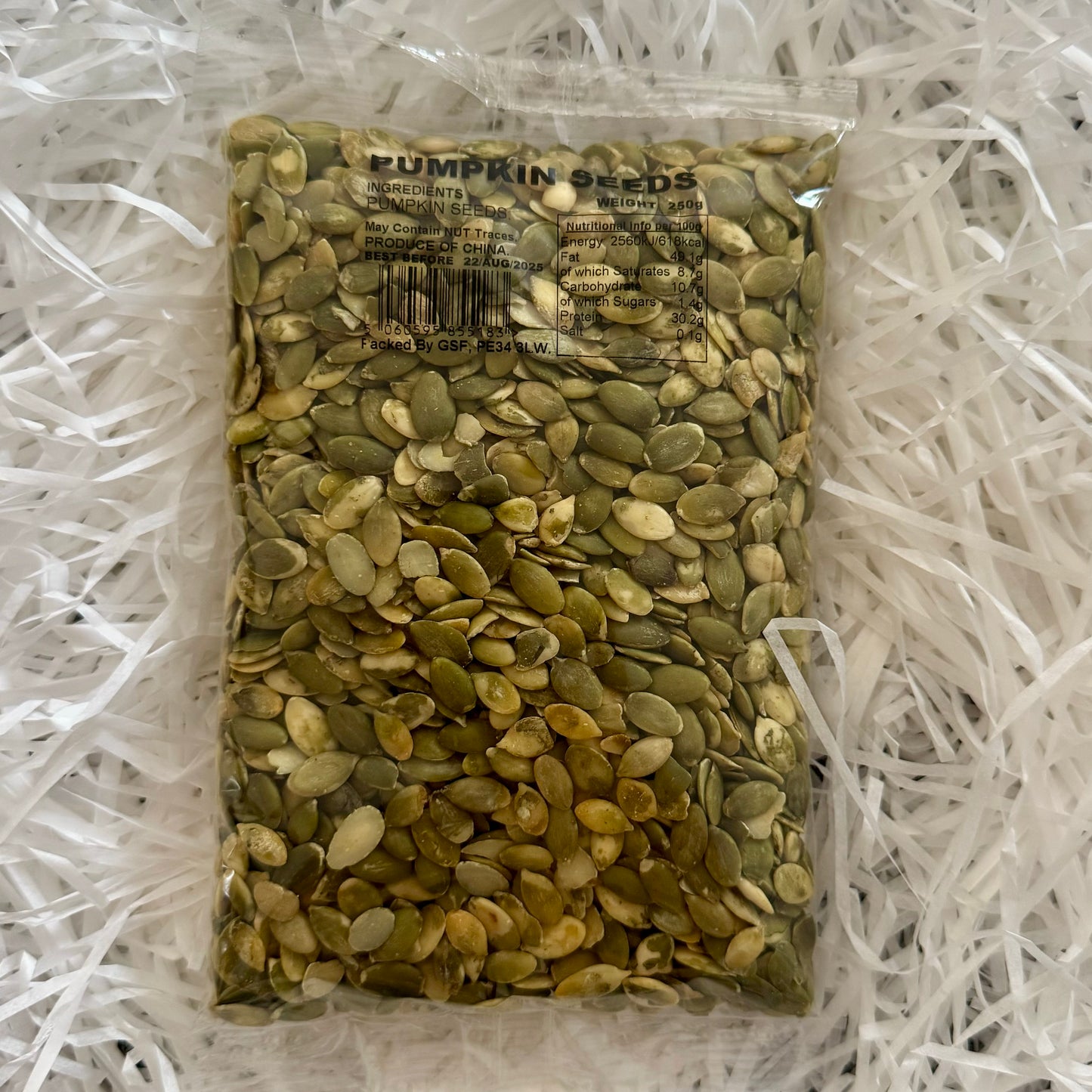Pumpkin Seeds - A Crunchy and Nutrient-Packed Snack - 250g