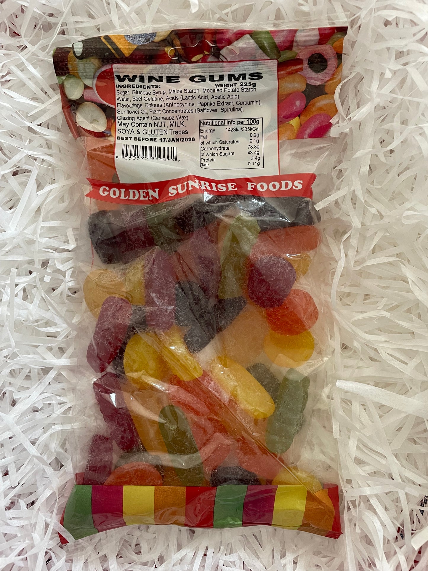 Wine Gums – A Chewy Classic with a Fruity Twist - 225g