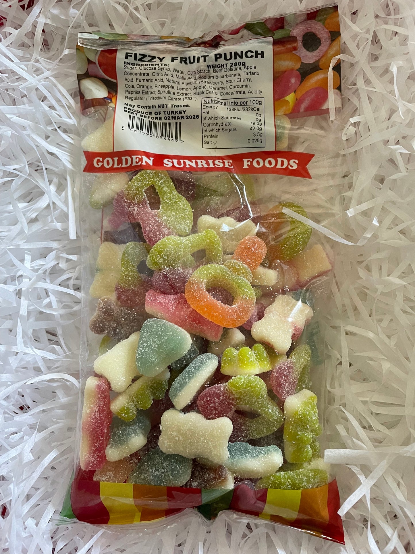 Fizzy Fruit Punch – A Burst of Fruity Fizz - 280g