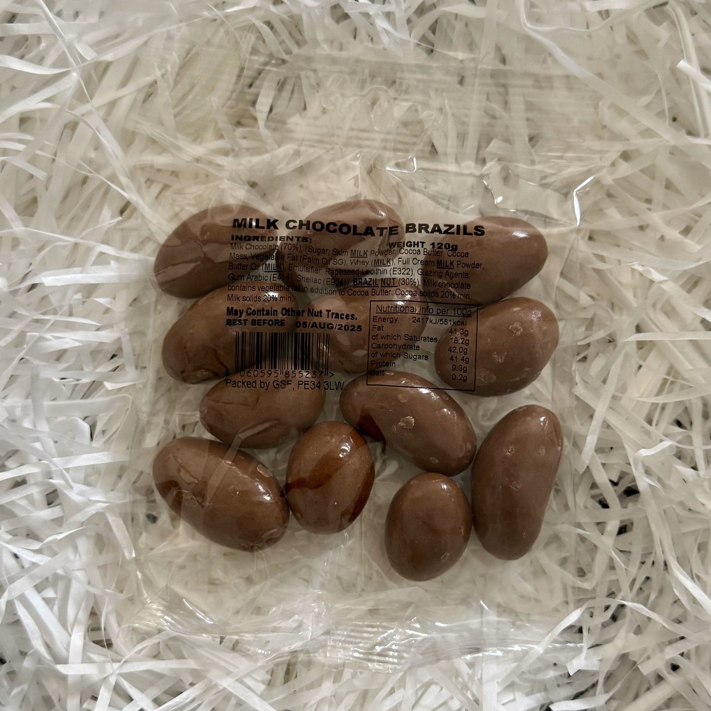 Milk Chocolate Brazil's - A Luxurious Indulgence - 120g