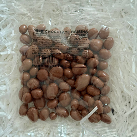 Milk Chocolate Raisins - A Sweet and Chewy Delight - 110g