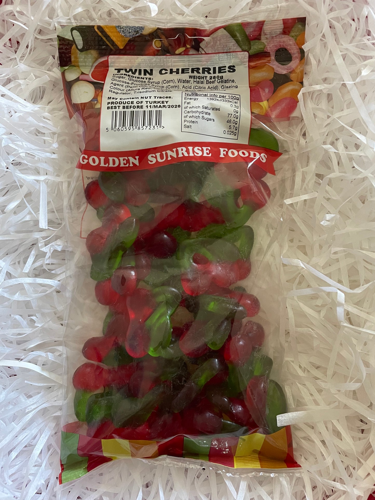 Twin Cherries – A Juicy Burst of Cherry Delight - 280g